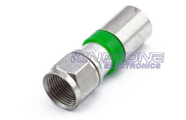 China RG6 CATV Coaxial Cable in 20M with Compression Connector for Digital Camera supplier