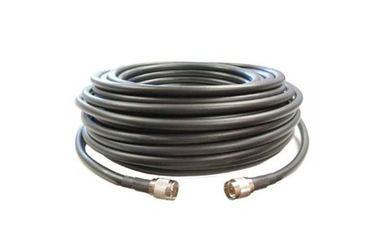 China 50 Ohm RF Cable Low Loss 195 with 0.94mm Bare Copper with 89% Tinned Copper Braid supplier