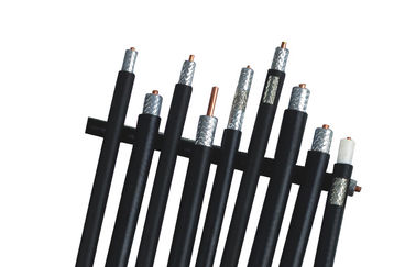 China Low Loss 100 Coaxial Cable with PVC Jacket, Flexible Braiding 50 Ohm Cable for WLL, GPS supplier