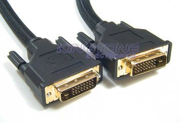 China Digital/Analog DVI Cable 7×0.127mm Silver Plated Copper or Tin Plated Copper 28AWG supplier