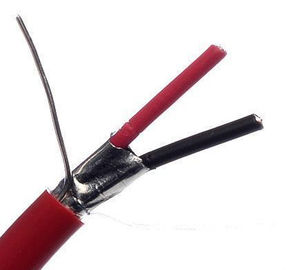China Non-Plenum PVC Jacket Fire Alarm Cable 18 AWG Shielded Cable for Fire Protection supplier