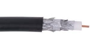 China RG6 3.0 GHz Quad Shielded CATV Coaxial Cable UL CM Rated PVC for Digital Video supplier