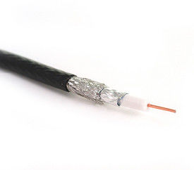 China CMR RG59 CATV Coaxial Cable 20 AWG CCS 95% AL Braid with Non-Plenum PVC Jacket supplier