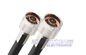 MIL-C-17 RG 213 Coaxial Cable Stranded BC Conductor with BC Braiding for Military supplier