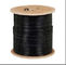 CATV Coaxial Cable RG6 Quad 18AWG CCS 60% AL Braiding 40% AL Braiding PVC Jacket supplier