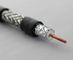 RG11 Quad Shielded CATV Coaxial Cable 14 AWG CCS AL Braiding CM Rated PVC Jacket supplier