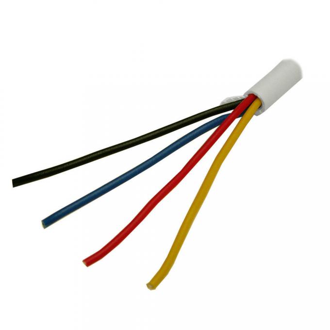 Conductor de cobre estándar del cable de la alarma de la seguridad de la UL cm para atar con alambre al ladrón