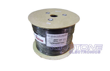 China UTP CAT6 Cable de cámara de seguridad 4 pares 23AWG Sólido cobre desnudo CM clasificado PVC proveedor