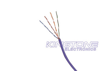 China CMR calificado UTP CAT5E Cable de cámara de seguridad, 24AWG Cable sólido de cobre desnudo proveedor