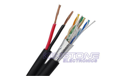 China FTP CAT5E 24AWG cobre desnudo con 31 × 0,25 mm de energía CCA en cadena para la seguridad proveedor