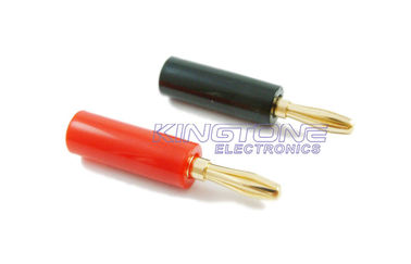 Conectores de enchufes de plátano tipo soldadura enchufe doble cable o cables coaxial proveedor