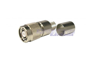 Conectores de cable coaxial femenino y masculino 50 Ohm 75 Ohm para cable RG59 proveedor