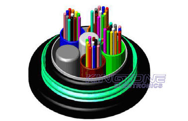 GYFTA53 Cables de fibra óptica G.652D o G.657A 2 ~ 24 núcleos de chaqueta de PE proveedor