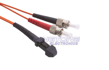 ST a MTRJ 62.5 / 125 um Cordón de parche de fibra óptica de modo múltiple proveedor