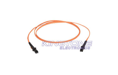 MTRJ a MTRJ Cordón de parche de fibra óptica 62.5/125 PVC multimodo proveedor