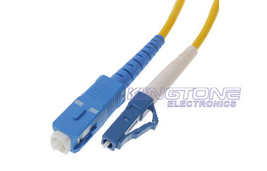 Cables de parche de fibra óptica de SC a LC, de modo único 8.3 / 125 um. proveedor