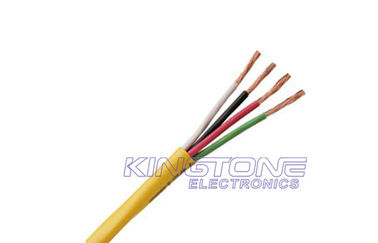 CMR de 1000 pies con 4 núcleos, cable de altavoz 12 AWG en amarillo, cable de audio de monitor. proveedor