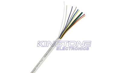 0.20mm2 Cable de alarma de seguridad CU sólido / CCA / TCCA conductor sin blindaje en 100M proveedor