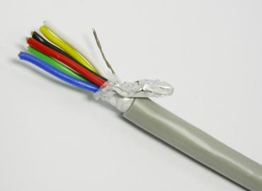 Cable blindado de múltiples núcleos Mylar 3 pares 0,50mm2 conductor de hebras para seguridad proveedor